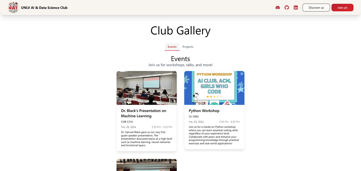 AIClub Events