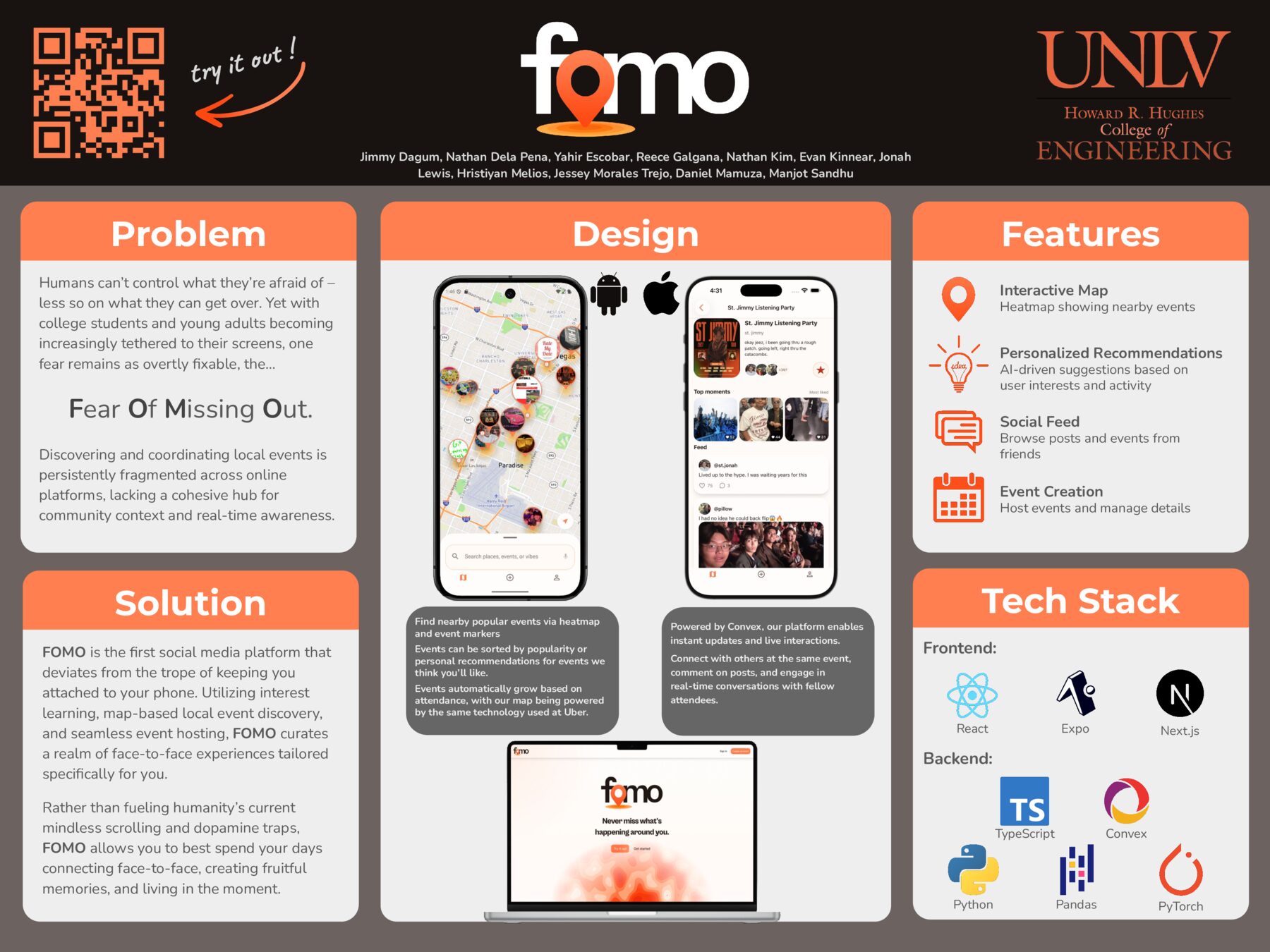 Fomo senior design poster
